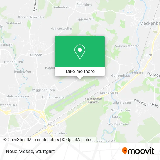 Neue Messe map