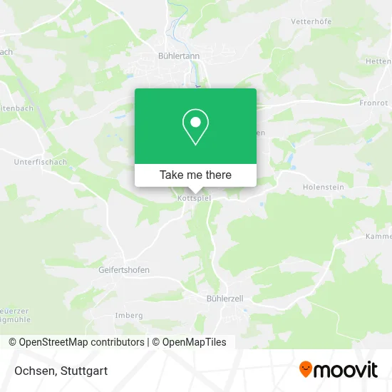 Ochsen map
