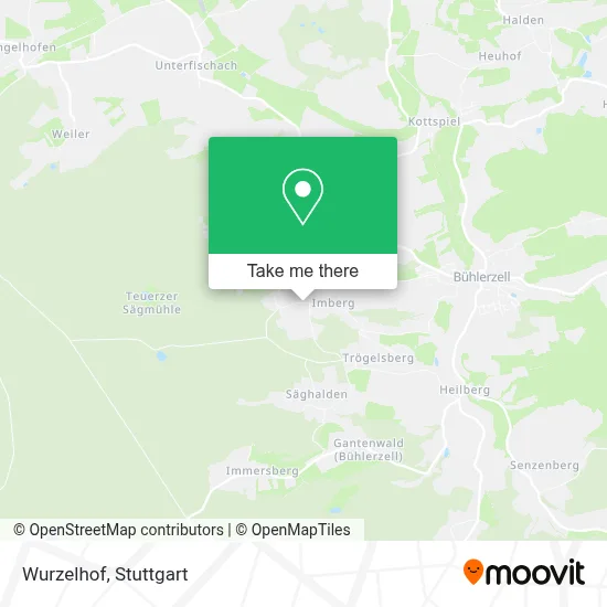 Wurzelhof map