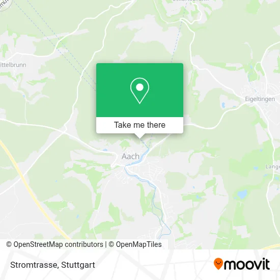 Stromtrasse map
