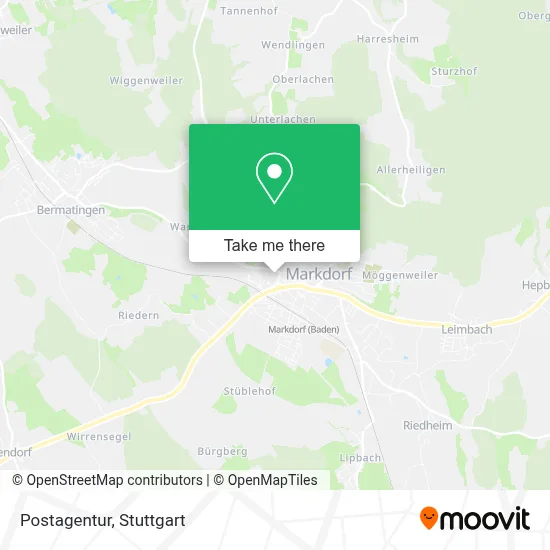 Postagentur map