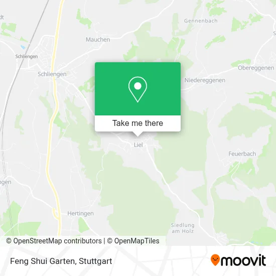 Feng Shui Garten map