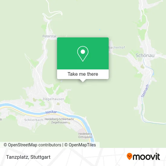 Tanzplatz map