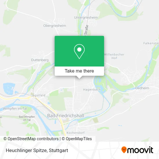 Heuchlinger Spitze map