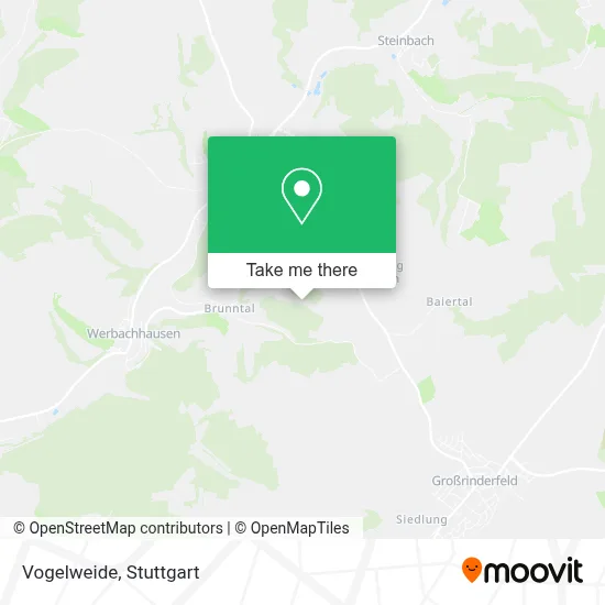 Vogelweide map