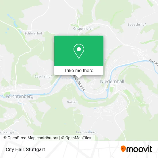Rathaus map