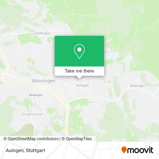 Auingen map
