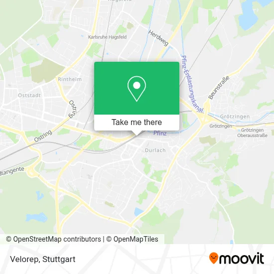 Velorep map