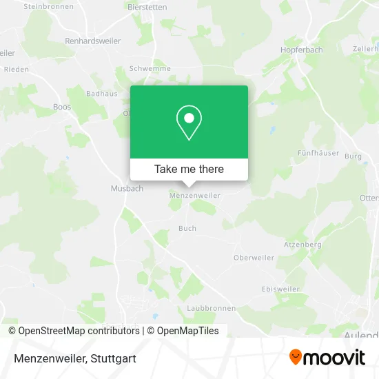Menzenweiler map