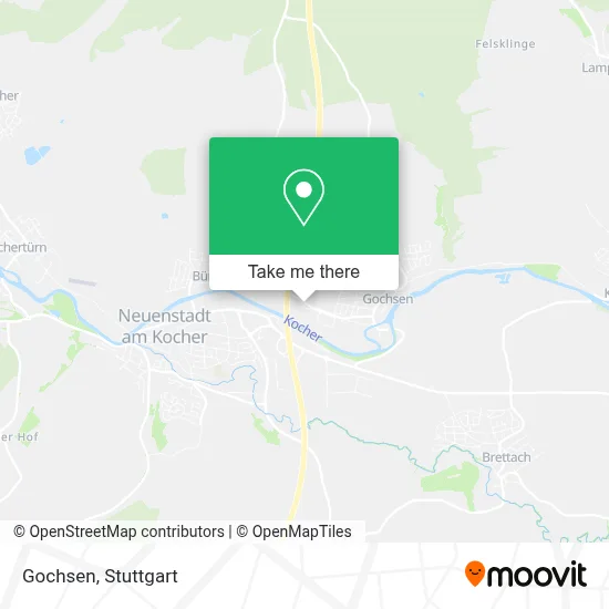 Gochsen map