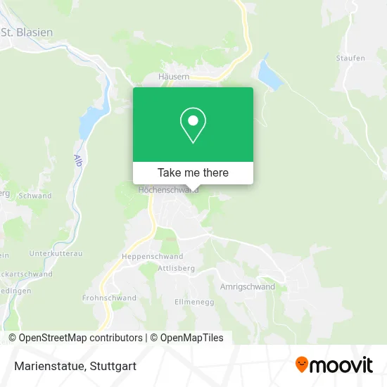 Marienstatue map