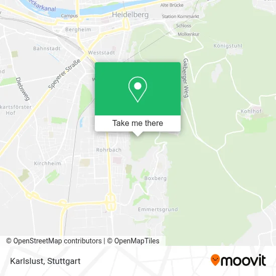 Karlslust map