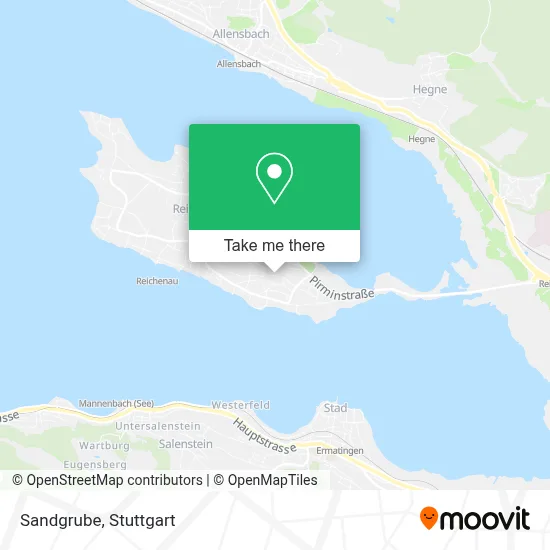 Sandgrube map