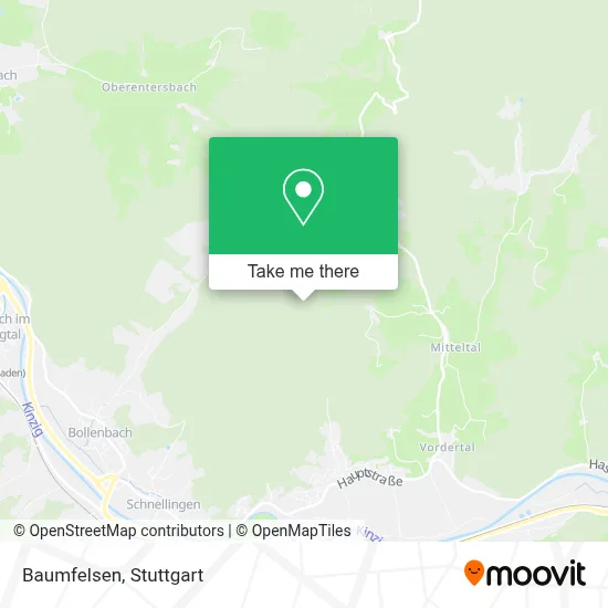 Baumfelsen map
