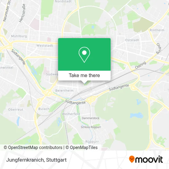 Jungfernkranich map