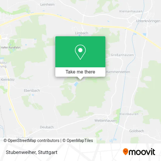 Stubenweiher map