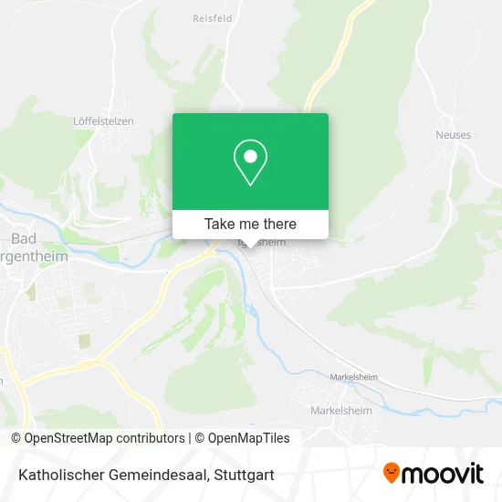 Katholischer Gemeindesaal map