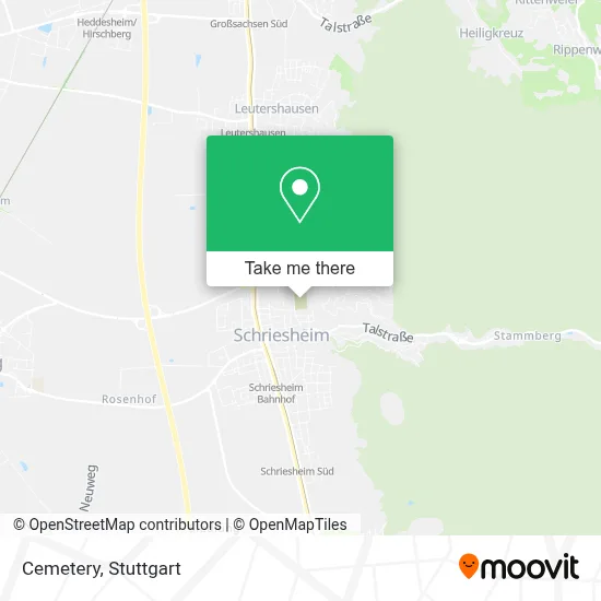 Friedhof map