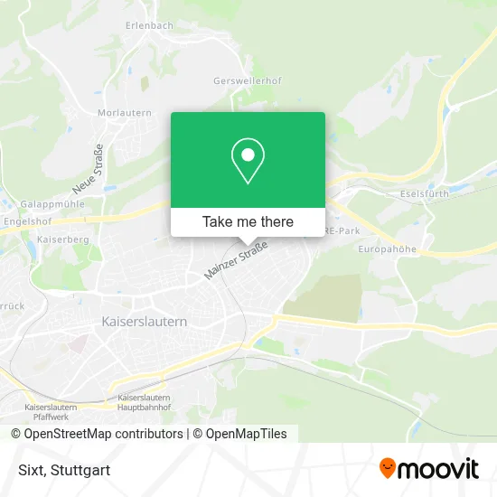 Sixt map