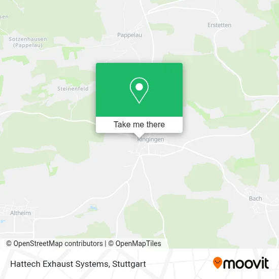 Hattech Exhaust Systems map
