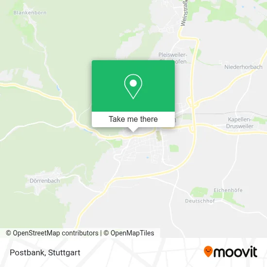 Postbank map