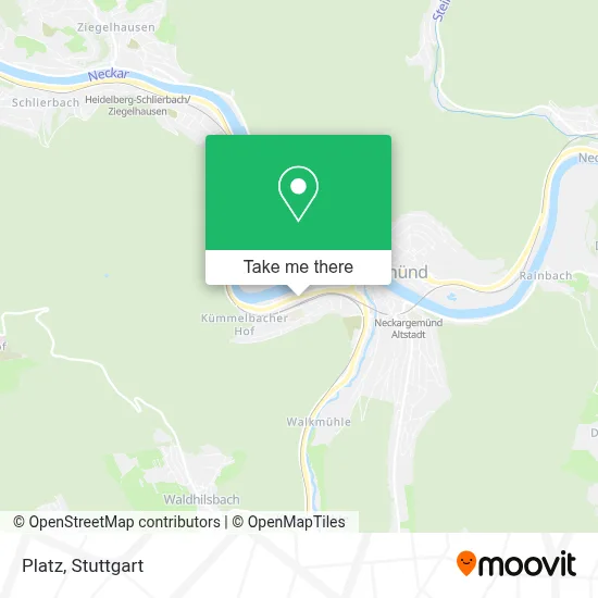 Platz map