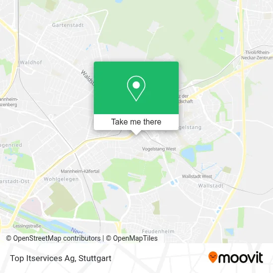 Top Itservices Ag map