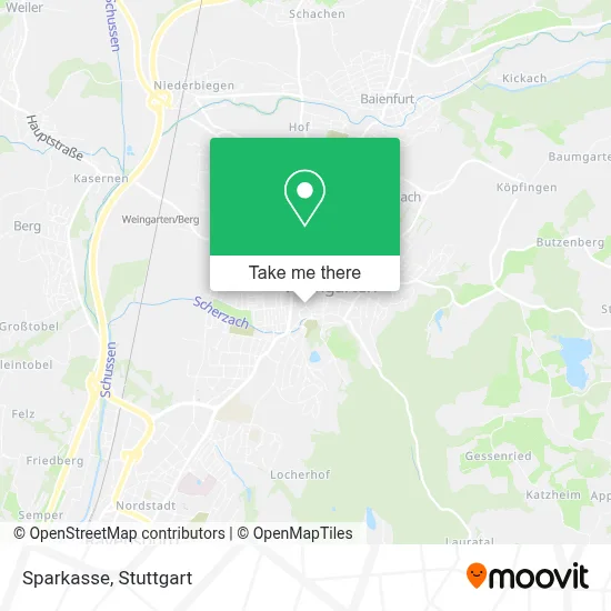 Sparkasse map