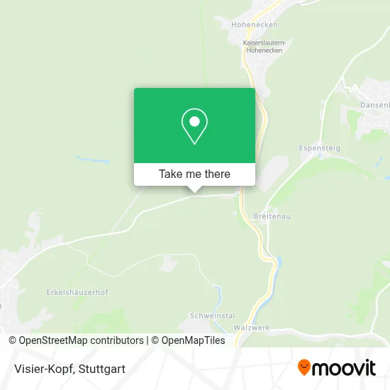 Visier-Kopf map
