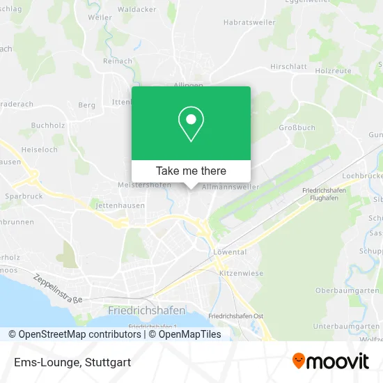 Ems-Lounge map
