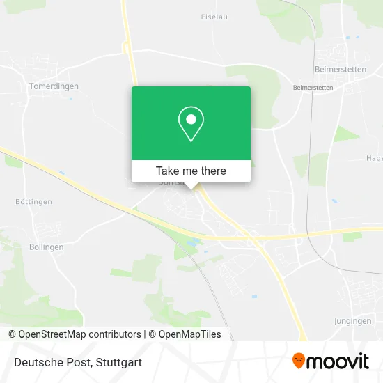 Deutsche Post map