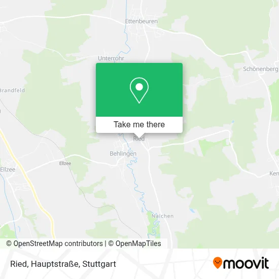 Ried, Hauptstraße map