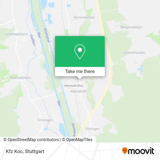 Kfz Koc map