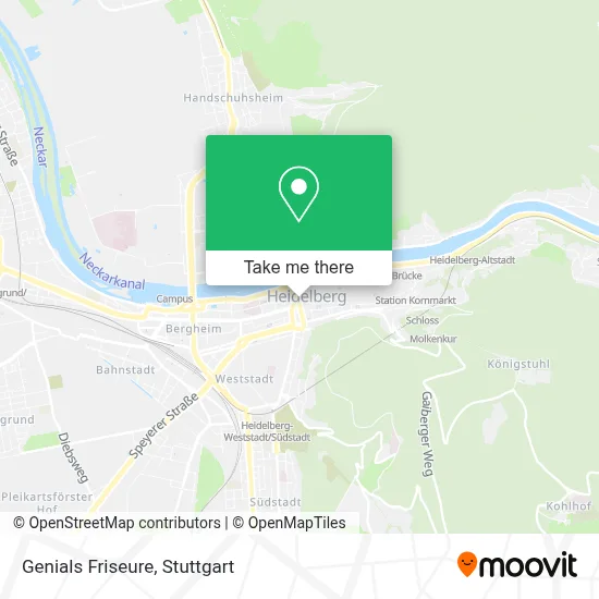 Genials Friseure map