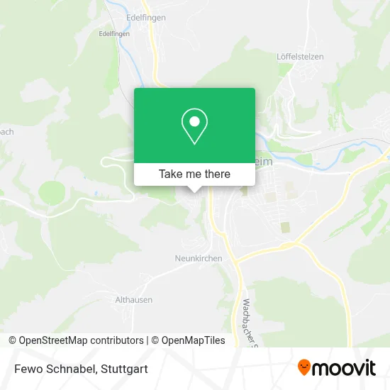 Fewo Schnabel map