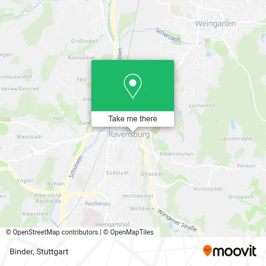 Binder map