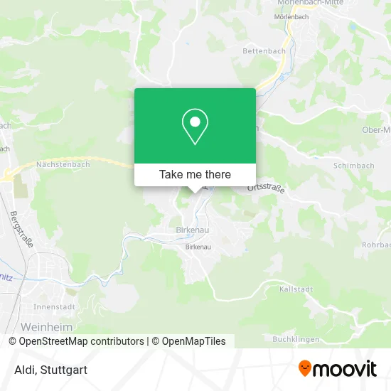 Aldi map