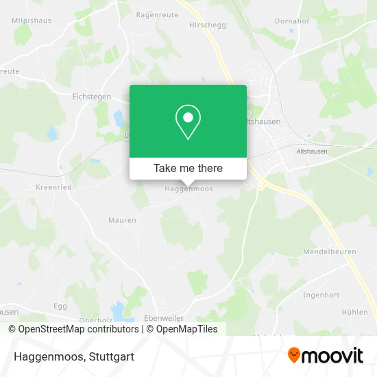 Haggenmoos map