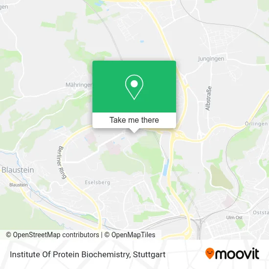 Institute Of Protein Biochemistry map