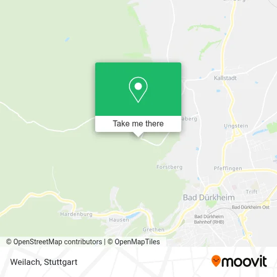 Weilach map