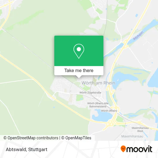 Abtswald map