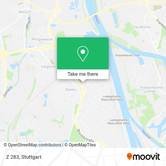 Z 283 map