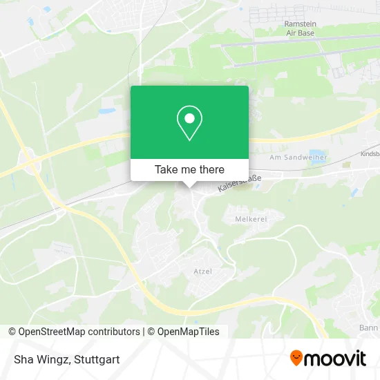 Sha Wingz map