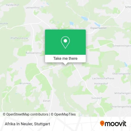 Afrika In Neuler map