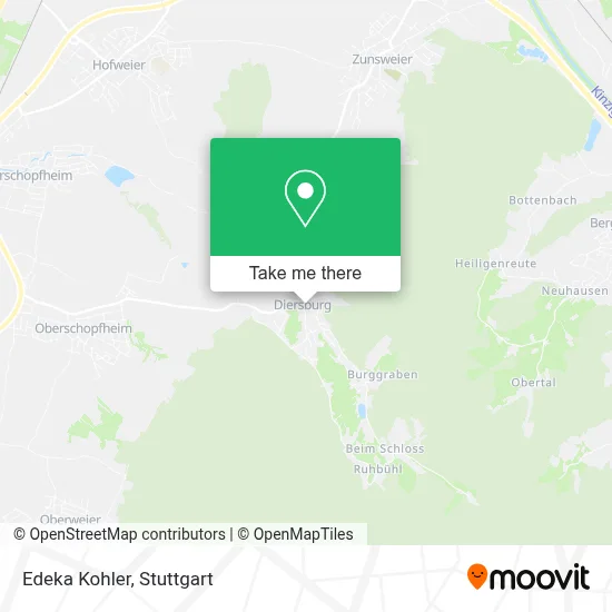 Edeka Kohler map