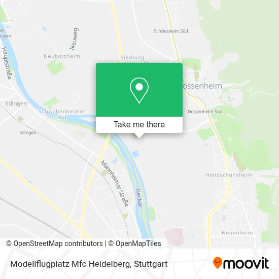 Modellflugplatz Mfc Heidelberg map