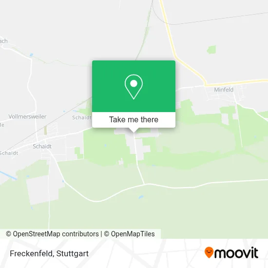 Freckenfeld map