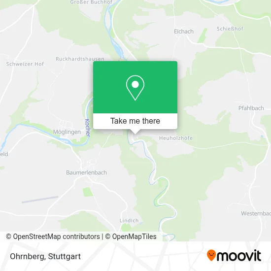 Ohrnberg map