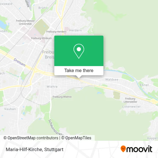 Maria-Hilf-Kirche map