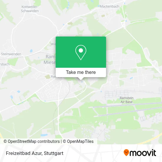 Freizeitbad Azur map
